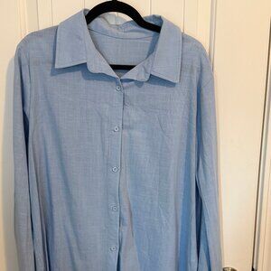 Light Blue Button down shirt